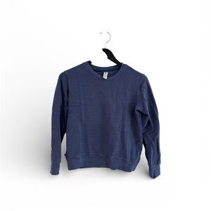 Athleta Kids Blue Crewneck Sweater